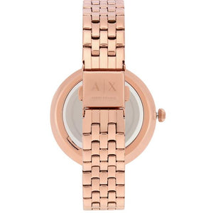Armani Exchange Brooke  Rose Gold Dial Women 38mm