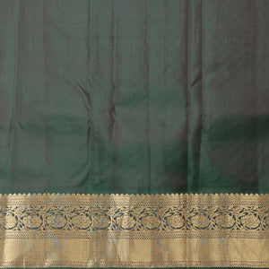 Purple zari buttas silksaree, contrast jaal pallu & border of thilakam,neli,kathir,kodi visiry & mayil kann