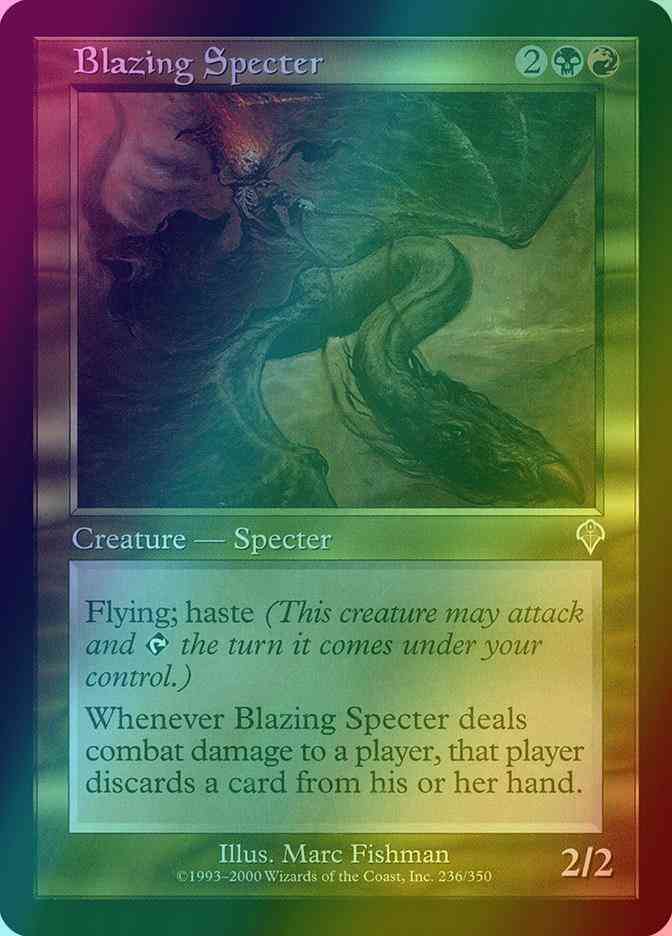 Blazing Specter [236] [Invasion] [Foil]