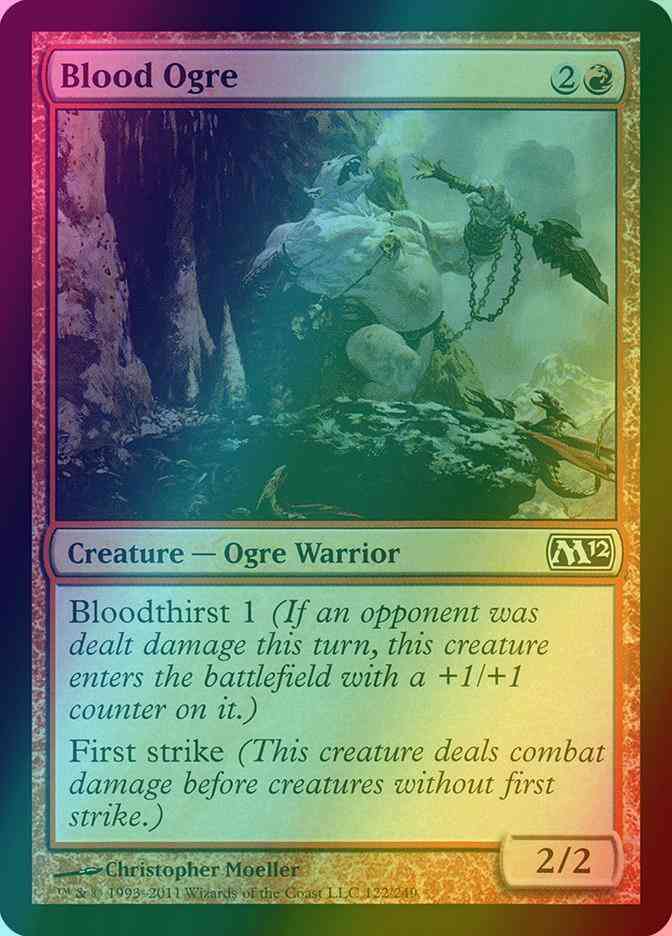 Blood Ogre [122] [Magic 2012] [Foil]