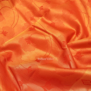 Red With Golden Border Pure Kanjivaram Silk Saree