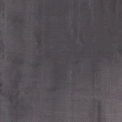 Grey checked Mayur soft silk saree with contrast leaf motifs border & argyle pattern pallu