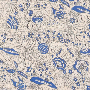 Black floral vine & peacock machine-printed kalamkari cotton saree, self-border & peacock motifs pallu