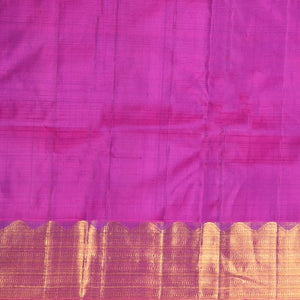 Blue manga buttas silk saree with contrast traditional zari border & intricate  zari design pallu