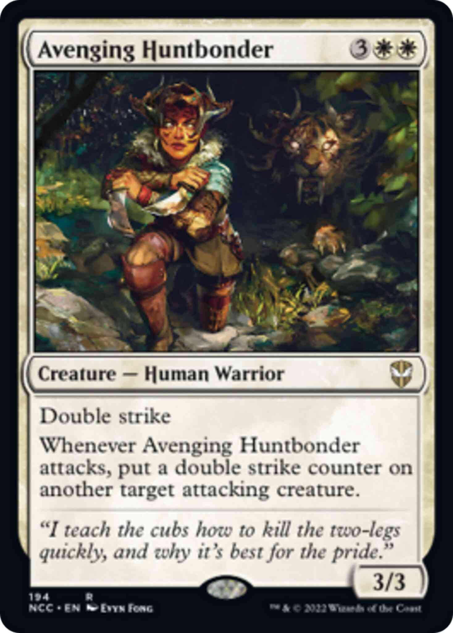 Avenging Huntbonder [194] [Streets of New Capenna: Commander] [Non-Foil]