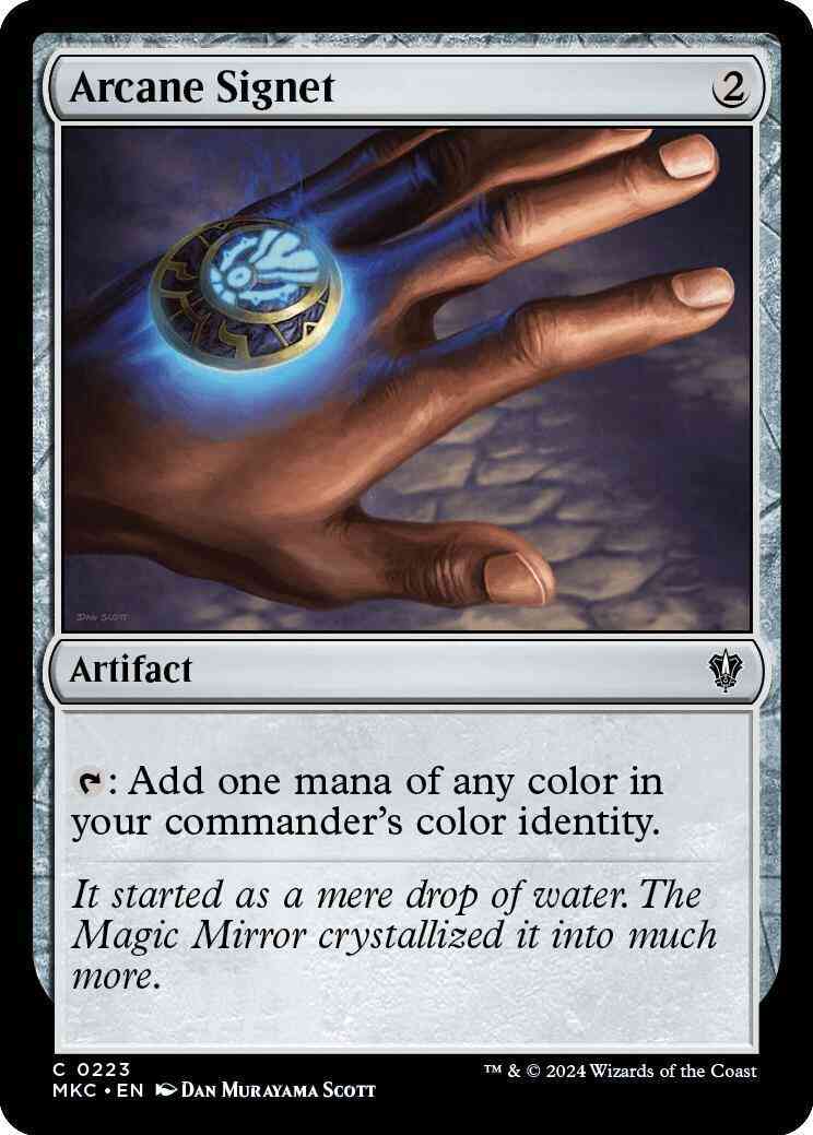 Arcane Signet [223] [Murders at Karlov Manor: Commander] [Non-Foil]