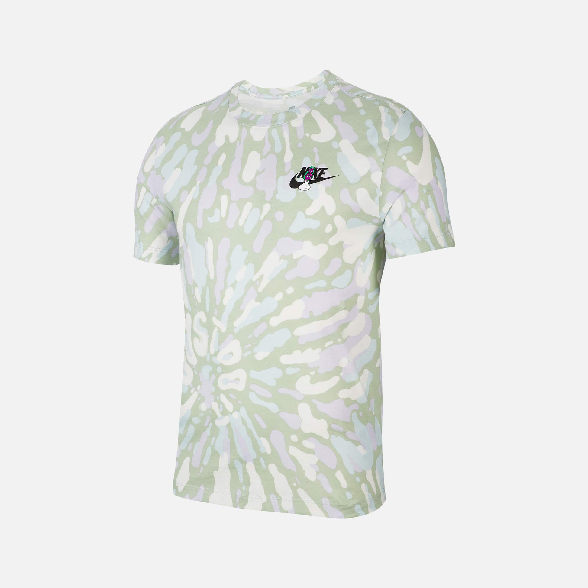 Nike | NSW BLACK LIGHT TIE DYE  { SAIL / SEAFOAM