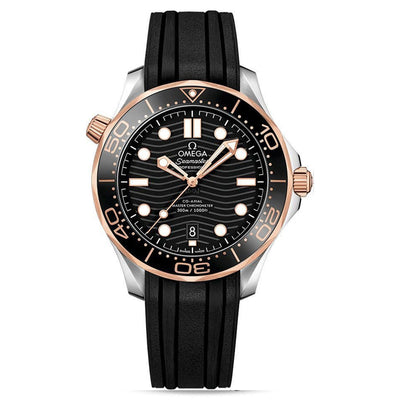 Omega Seamaster Diver 300M Co‑Axial Master Chronometerblack Dial Men 42MM