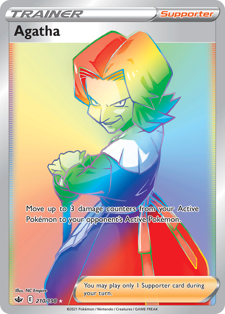 Agatha - 210/198 - Rare Rainbow