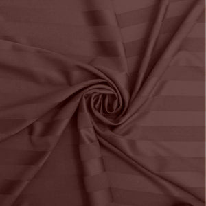 Fitted King Size Cotton Bedsheet - Brown