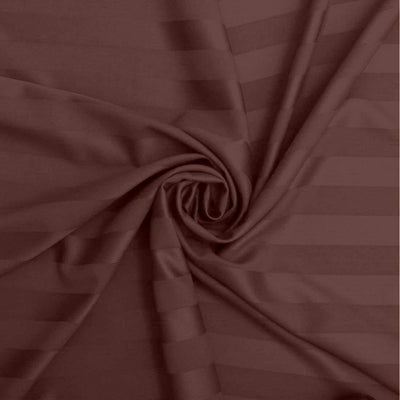 Fitted King Size Cotton Bedsheet - Brown