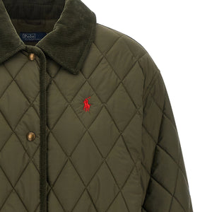 Polo Ralph Lauren Quilted Padded Jacket With Embroidery