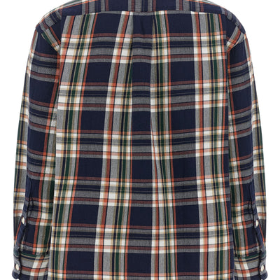 Polo Ralph Lauren Checked Shirt With Embroidered Logo