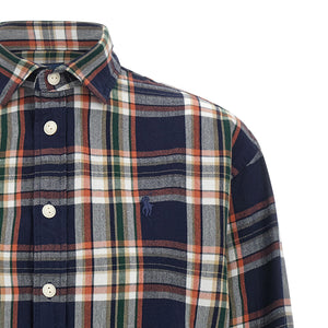 Polo Ralph Lauren Checked Shirt With Embroidered Logo