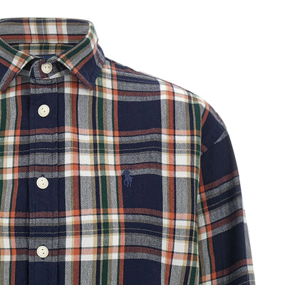 Polo Ralph Lauren Checked Shirt With Embroidered Logo