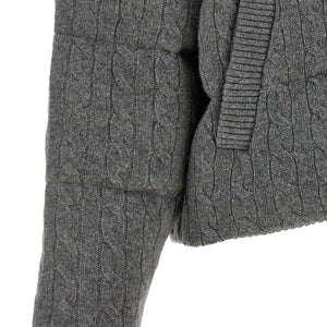 Polo Ralph Lauren Knitted Braided Down Jacket