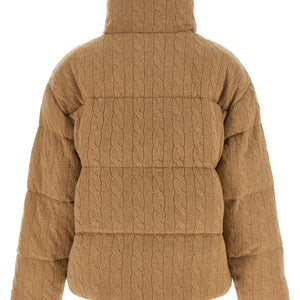 Polo Ralph Lauren Knitted Braided Down Jacket