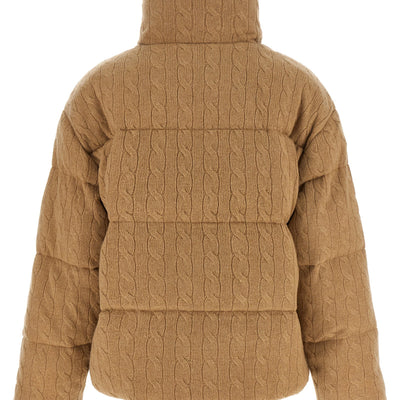 Polo Ralph Lauren Knitted Braided Down Jacket