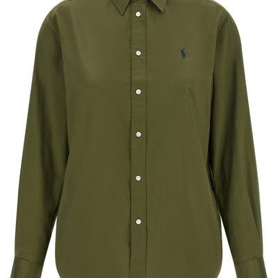 Polo Ralph Lauren Logo Embroidery Cotton Shirt