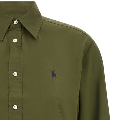 Polo Ralph Lauren Logo Embroidery Cotton Shirt