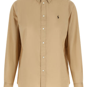 Polo Ralph Lauren Logo Embroidery Cotton Shirt