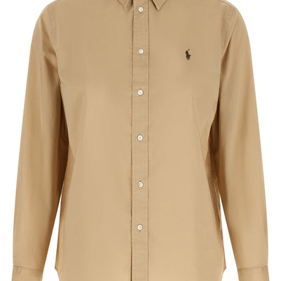 Polo Ralph Lauren Logo Embroidery Cotton Shirt