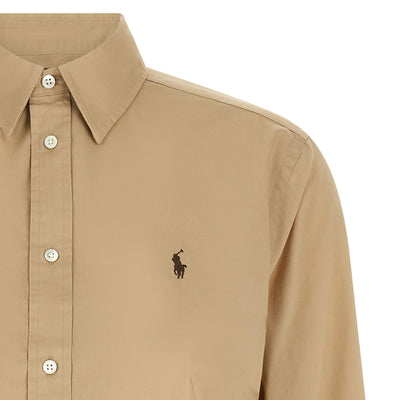 Polo Ralph Lauren Logo Embroidery Cotton Shirt