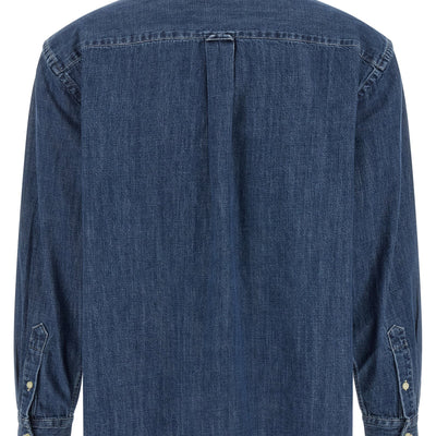 Polo Ralph Lauren Denim Shirt With Logo Embroidery