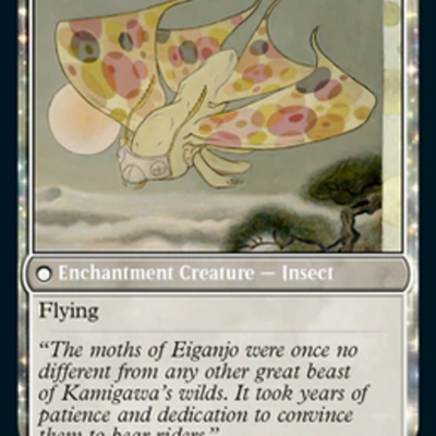 Befriending the Moths // Imperial Moth [4] [Kamigawa: Neon Dynasty] [Non-Foil]