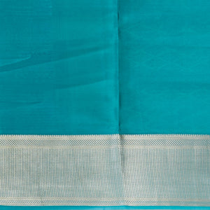 Multi-color pichwai lotus motifs printed mysore silk saree with zari designs, contrast traditional zari design border