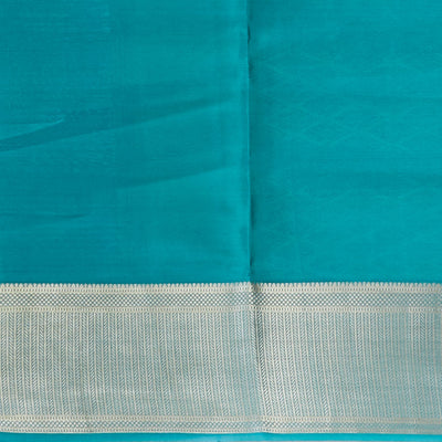 Multi-color pichwai lotus motifs printed mysore silk saree with zari designs, contrast traditional zari design border