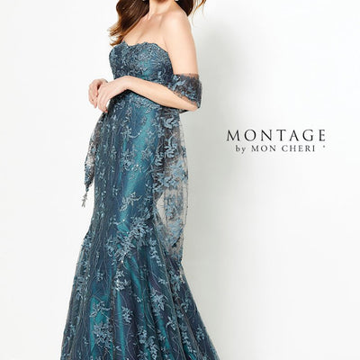 Montage 219979 Long Lace Formal Dress