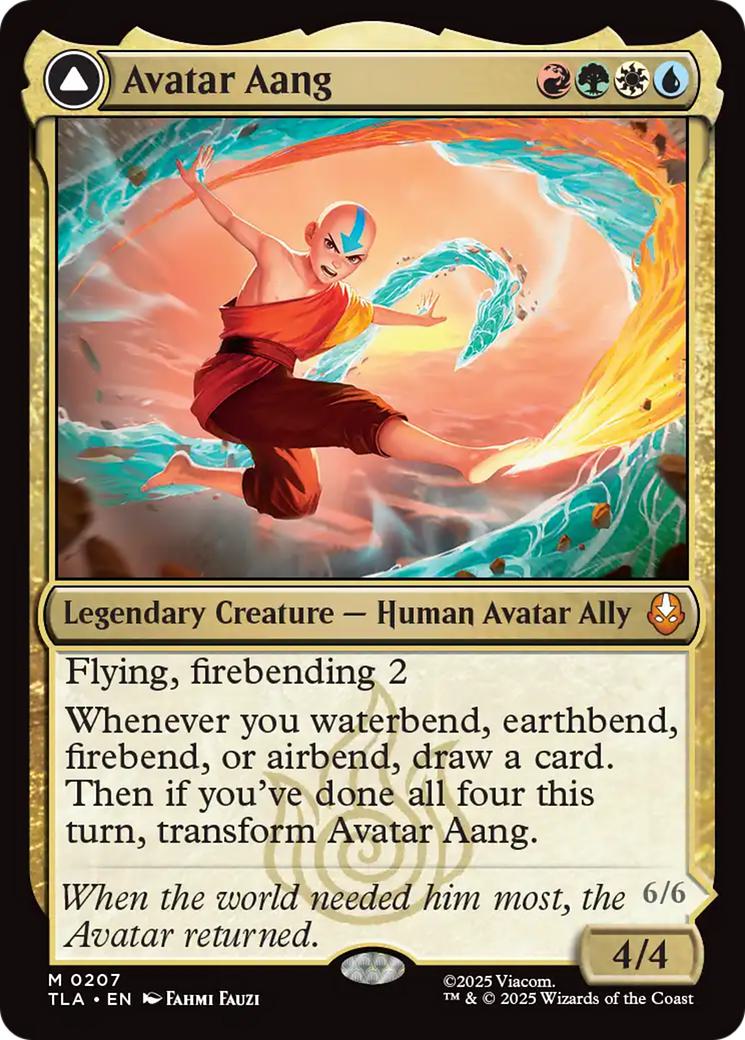 Avatar Aang // Aang, Master of Elements [207] [Avatar: The Last Airbender] [Non-Foil]