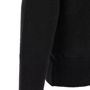 C.p. Company Lambswool Grs Sweater With Lens Detail