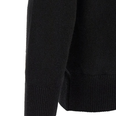 C.p. Company Lambswool Grs Sweater With Lens Detail