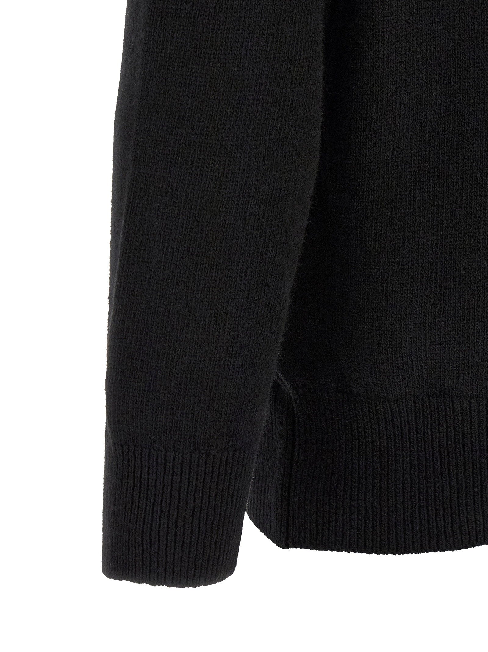 C.p. Company Lambswool Grs Sweater With Lens Detail
