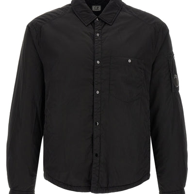C.p. Company Chrome-r Padded Button Overshirt