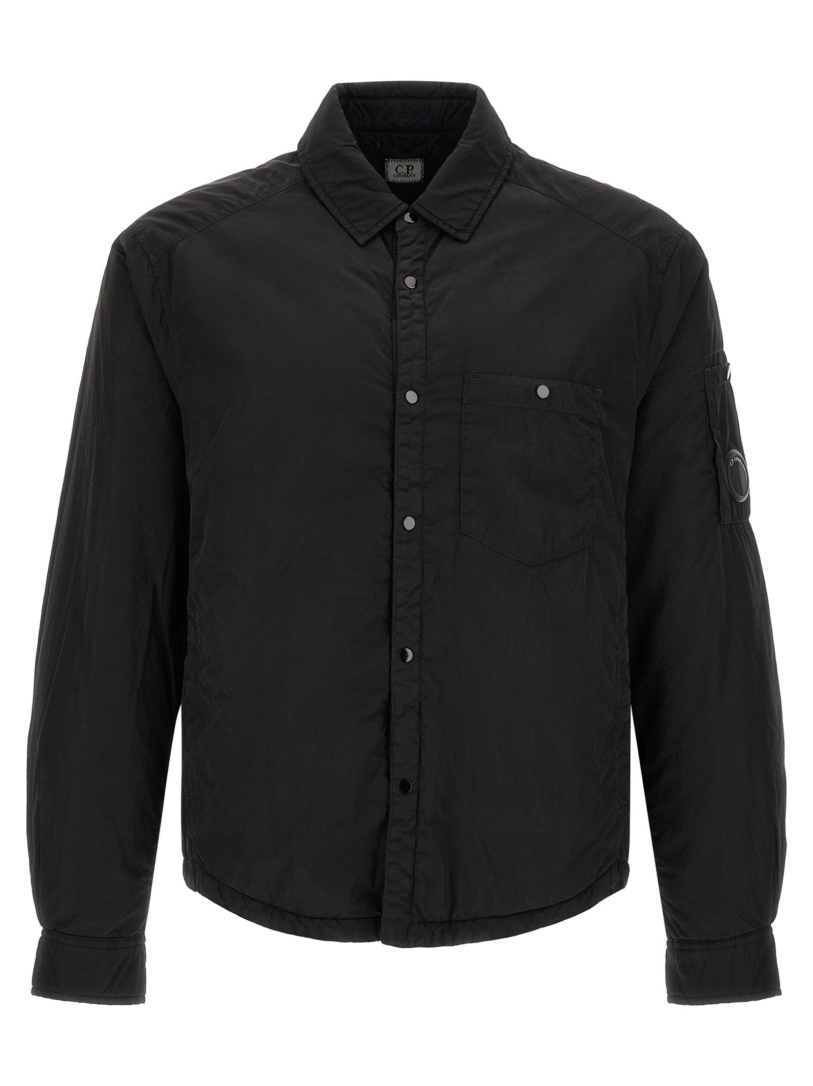 C.p. Company Chrome-r Padded Button Overshirt