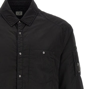 C.p. Company Chrome-r Padded Button Overshirt