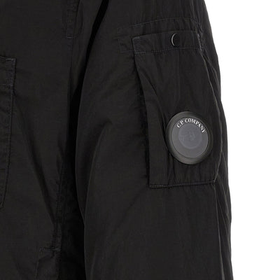 C.p. Company Chrome-r Padded Button Overshirt