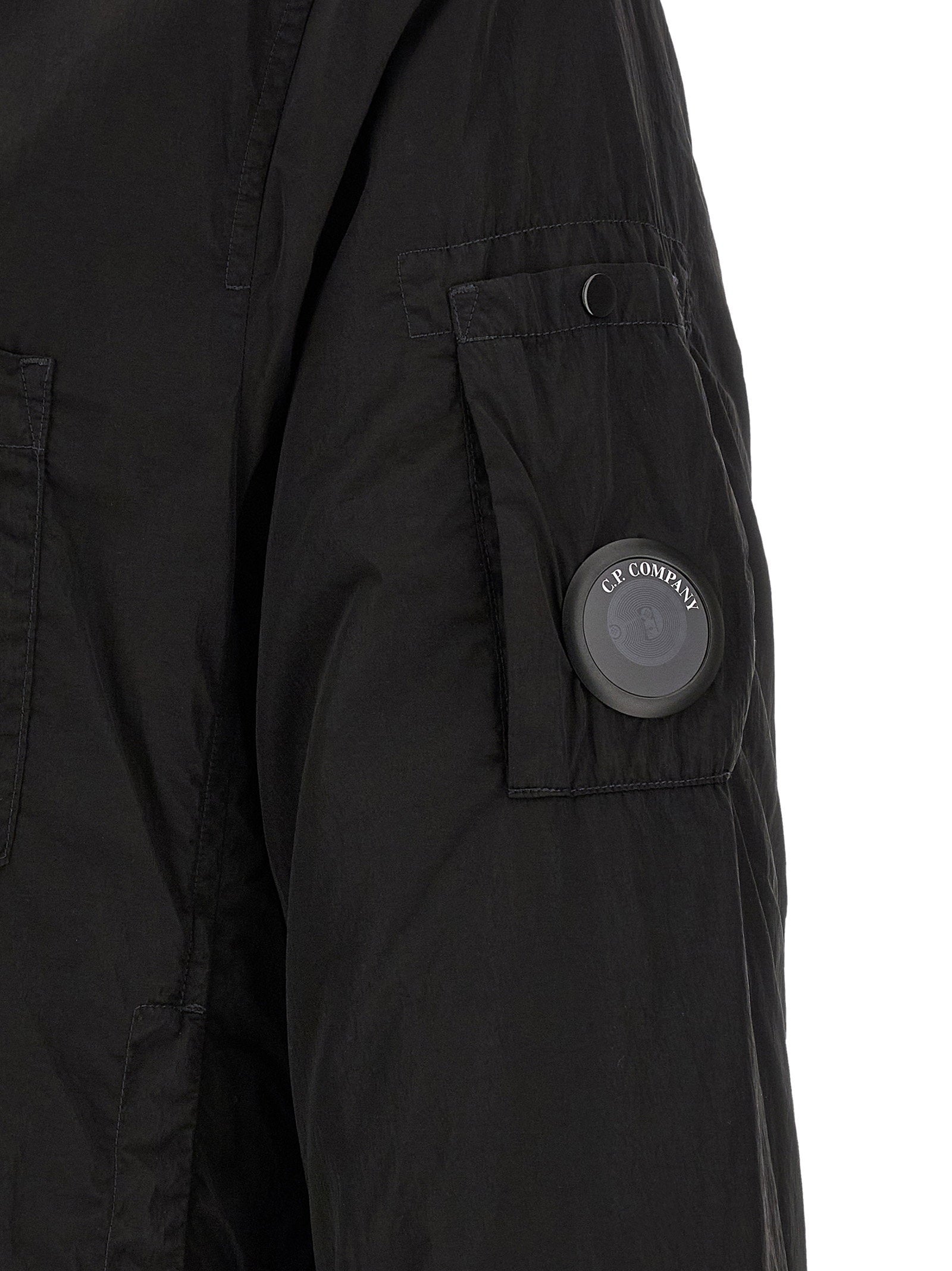 C.p. Company Chrome-r Padded Button Overshirt