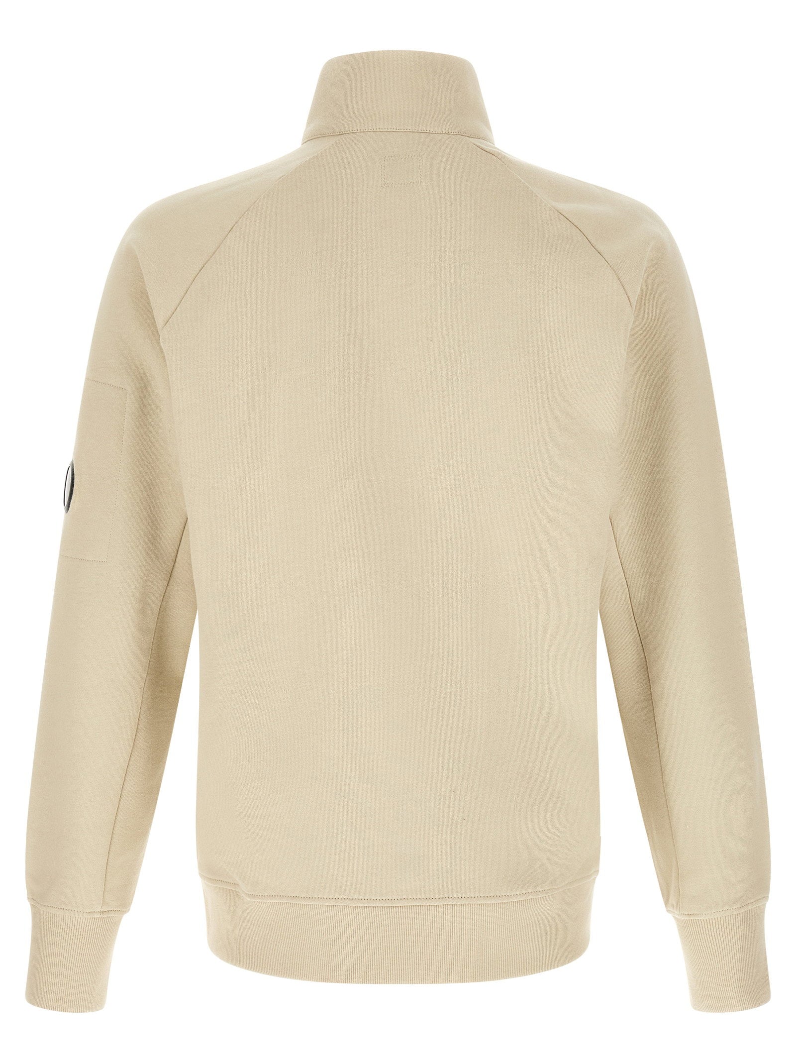 C.p. Company Diagonal Raised Sweatshirt With Lens Detail