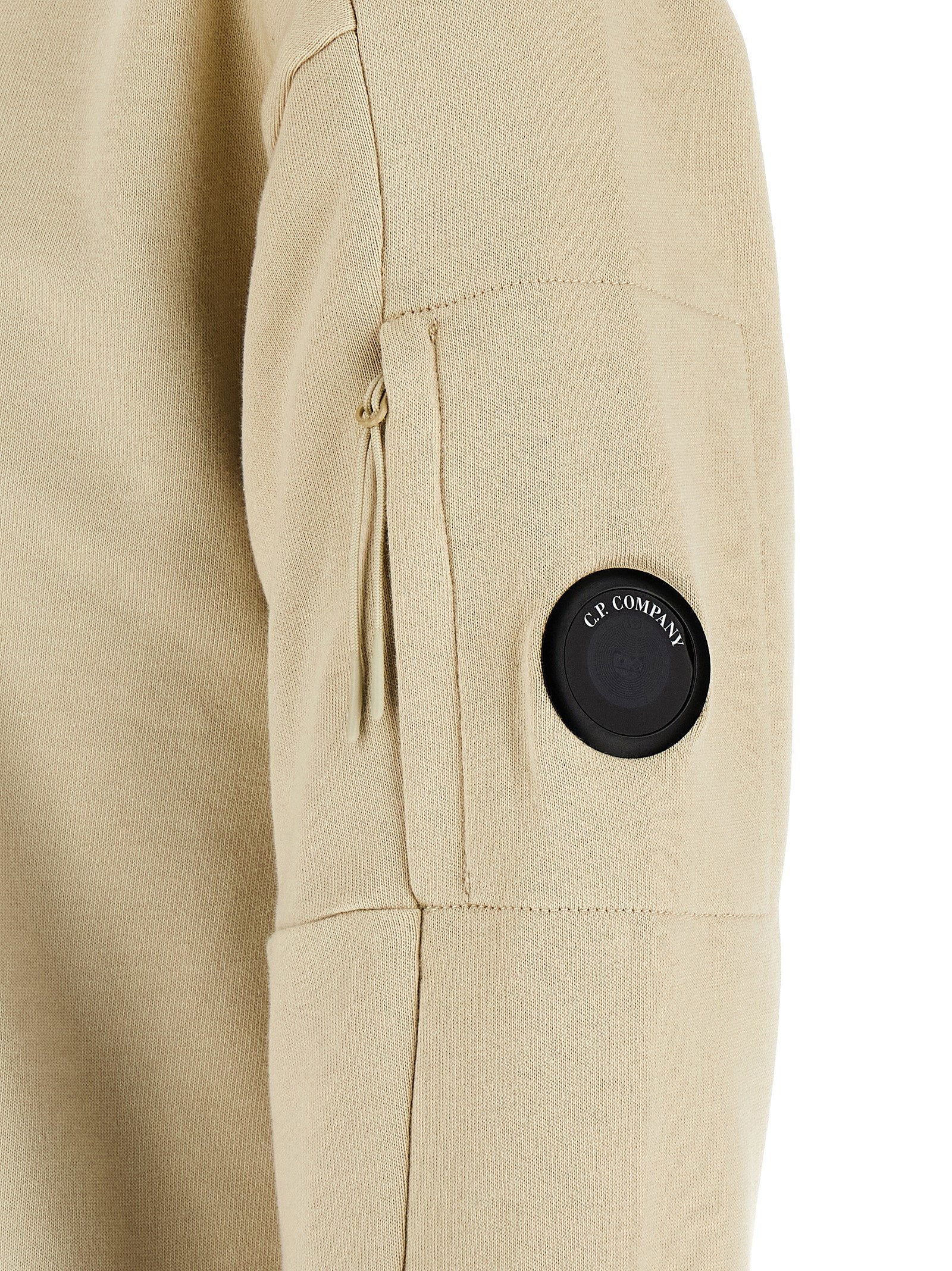 C.p. Company Diagonal Raised Sweatshirt With Lens Detail