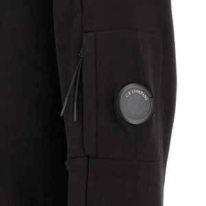 C.p. Company Diagonal Raised Fleece  Sweatshirt And Lens Detail
