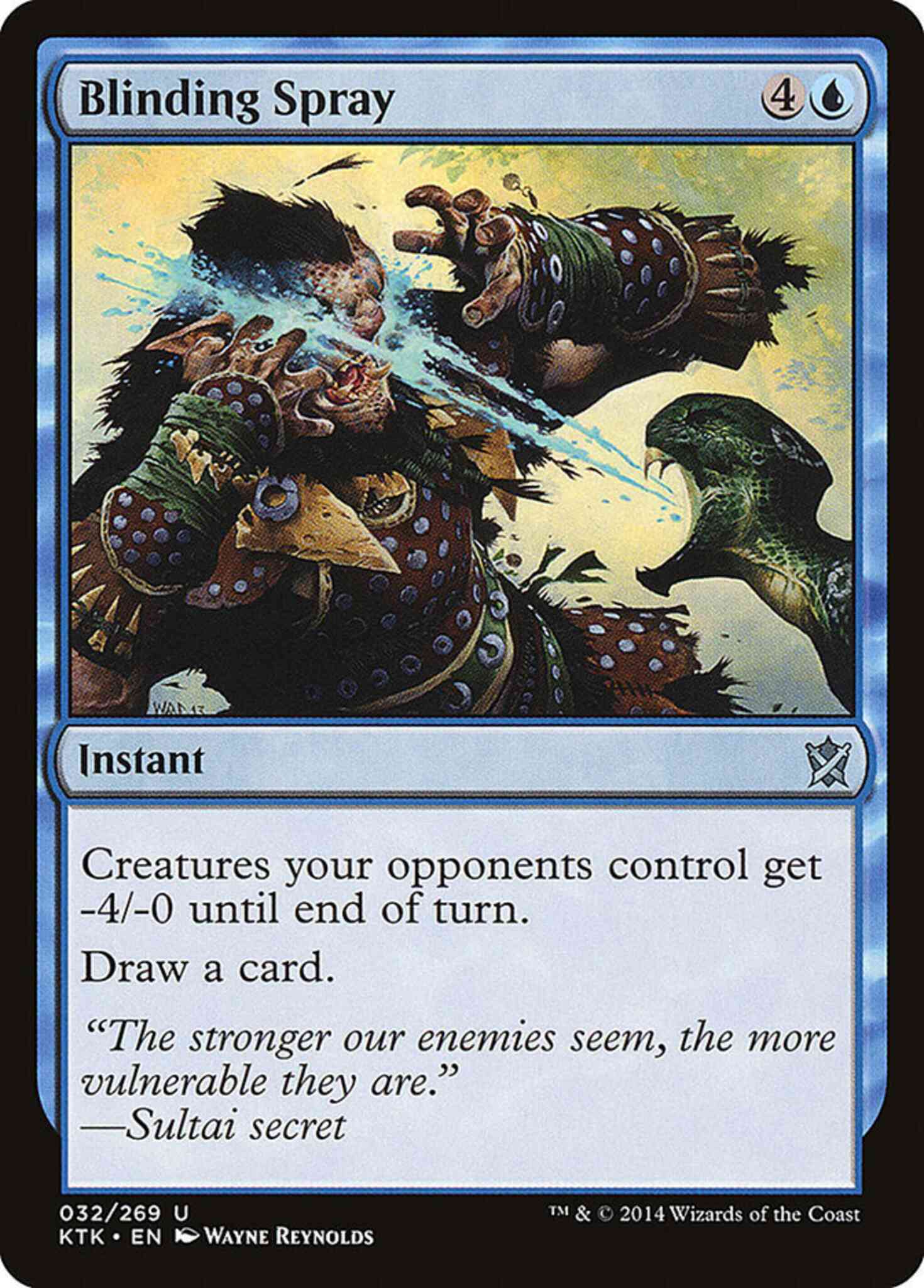 Blinding Spray [32] [Khans Of Tarkir] [Non-Foil]