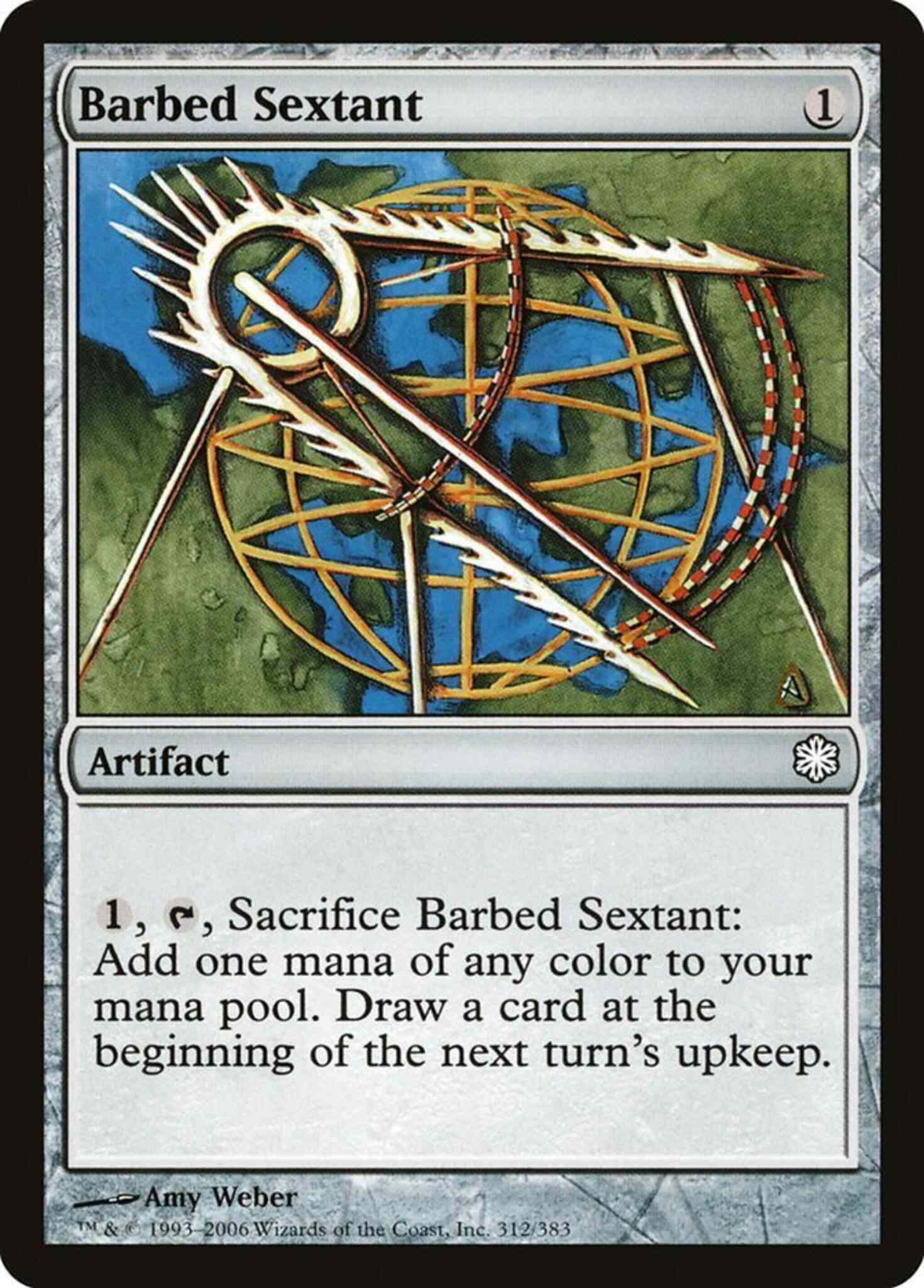Barbed Sextant [312] [Coldsnap Theme Decks] [Non-Foil]