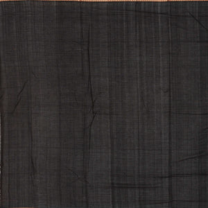 Orange Handwoven Orissa Cotton Saree With Floral Motif Buttas