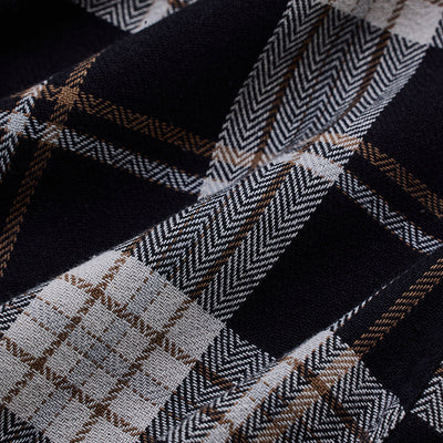 Black Checks Slim Fit Shirt