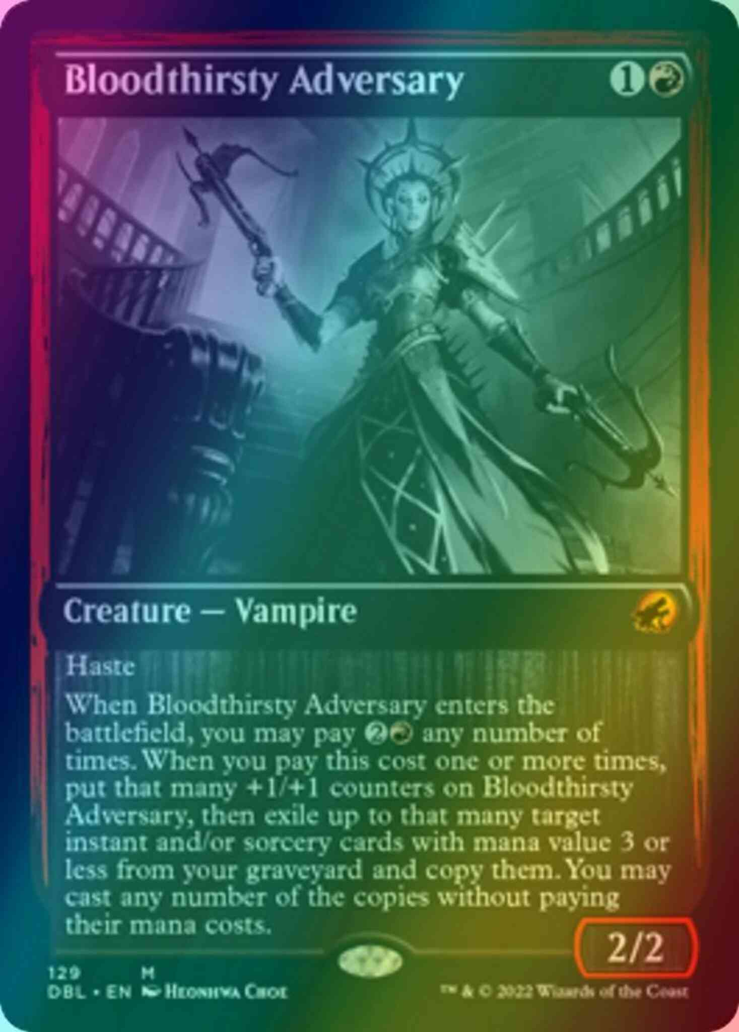 Bloodthirsty Adversary [129] [Innistrad: Double Feature] [Foil]