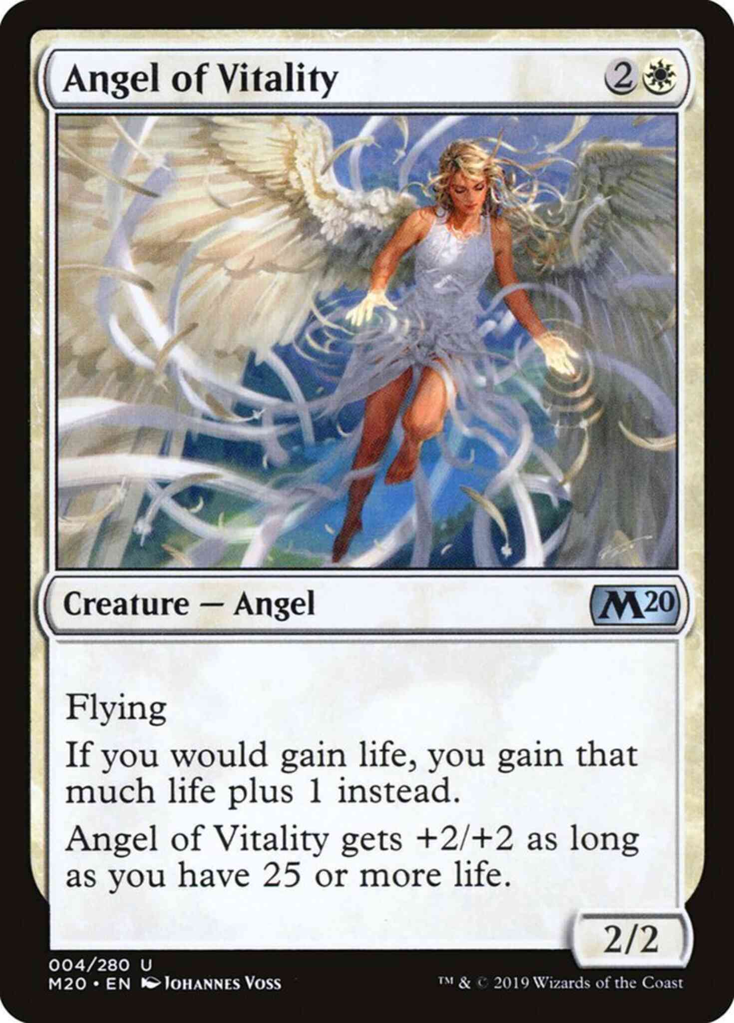 Angel of Vitality [4] [Core Set 2020] [Non-Foil]